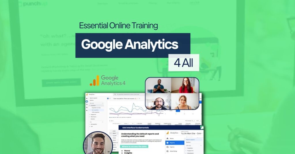 Google Analytics Training - GA4 for Beginners - Online Training