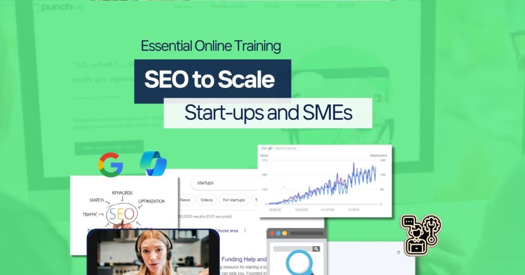 SEO to Scale Startups and SMEs - Online Training - Grow with SEO